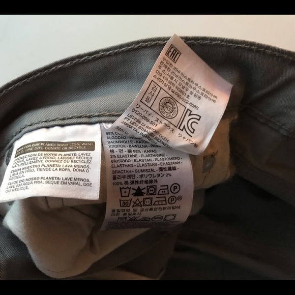 SOLD - Levi’s 512 Stretch Denim Jeans 32x32 - Picture 5 of 5